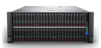 HPE ProLiant DL580 Gen10 - вид спереди