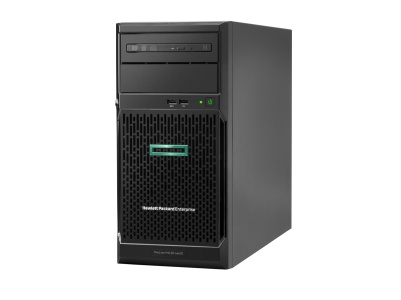 сервер HPE ProLiant ML30 Gen 10 (hero view)