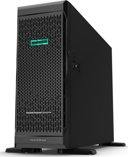 HPE ProLiant ML350 Gen 10 (hero view)