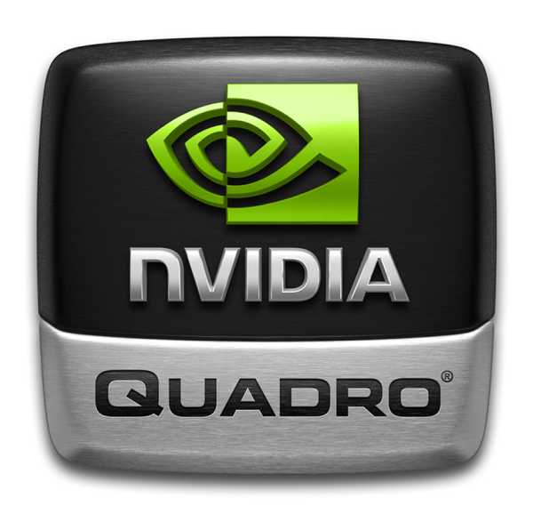 NVIDIA Quadro 3D logo