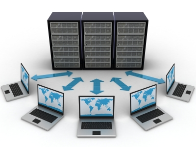 Сервер базы данных (СУБД) и подключенные клиенты